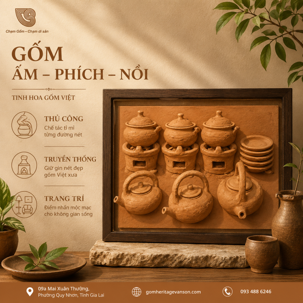 Ấm, Phích, Nồi