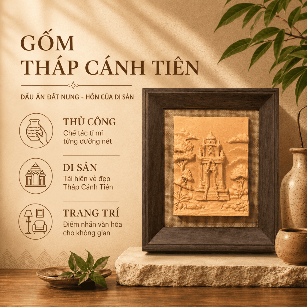 Gốm Tháp Cánh Tiên