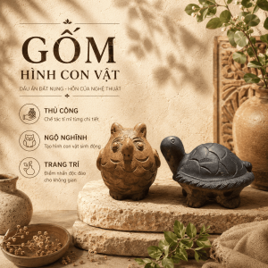 Gốm Hình Con Vật
