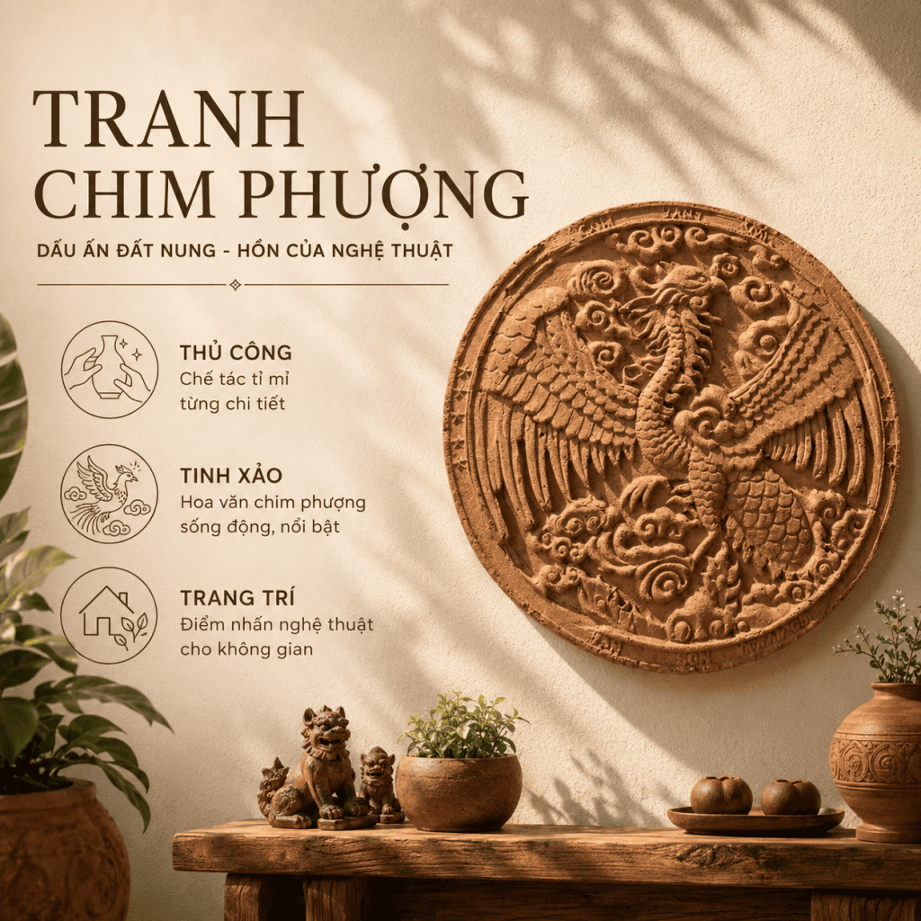 Tranh Chim Phượng